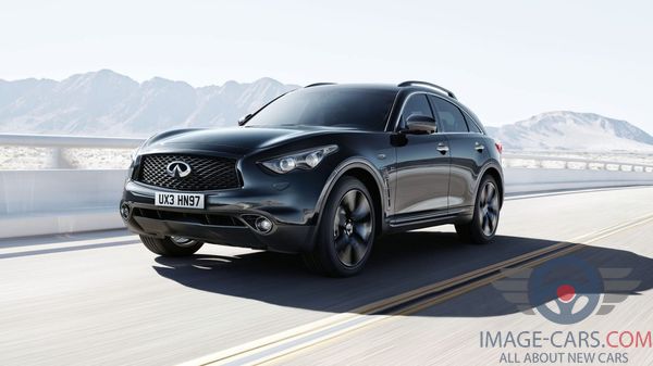Front Left side of Infiniti QX 70 of 2018 year