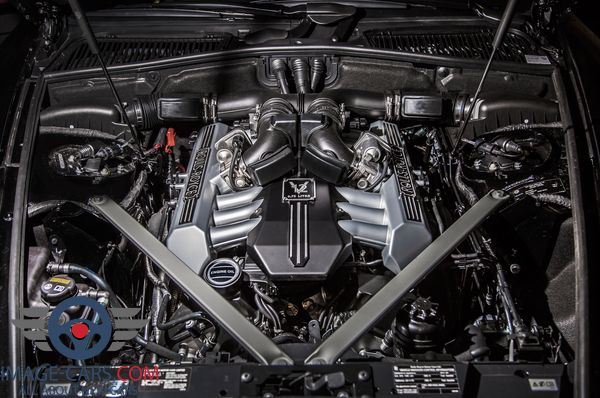 Engine view of Rolls-Royce Phantom of 2018 year