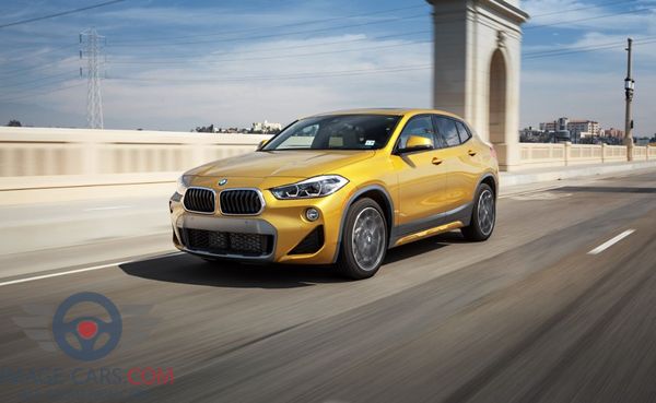 Front Left side of BMW X2 of 2018 year