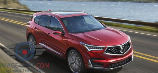Front Rright side of Acura RDX of 2018 year