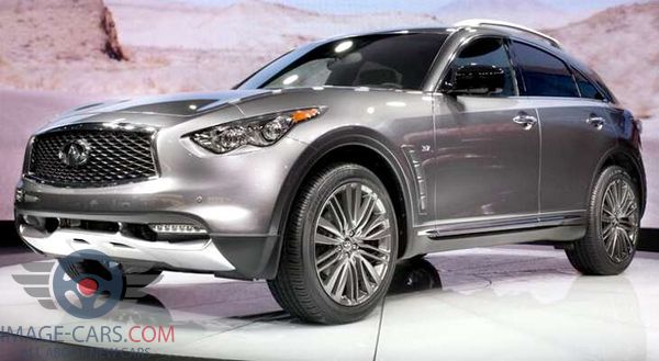 Front Left side of Infiniti QX 70 of 2018 year