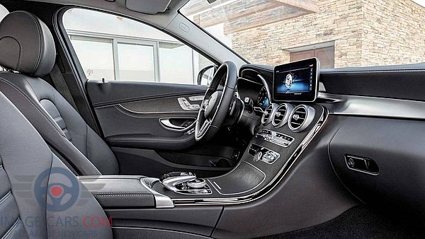 Salon view of Mercedes Benz C class of 2019 year