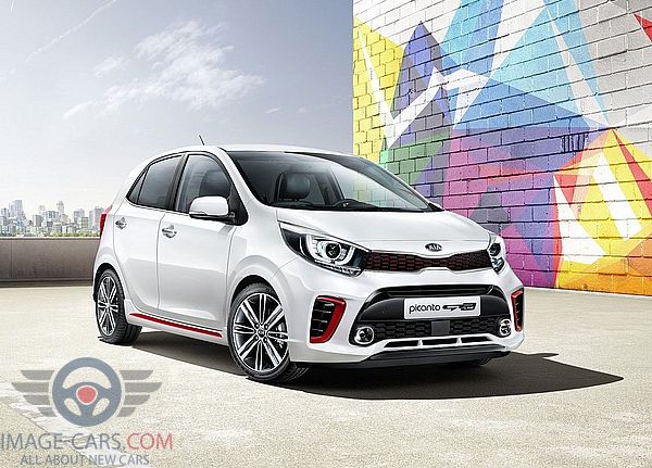 Front Right side view of Kia Picanto of 2018 year