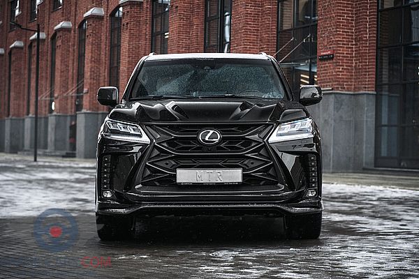 Front view of Lexus LX 570 of 2018 year