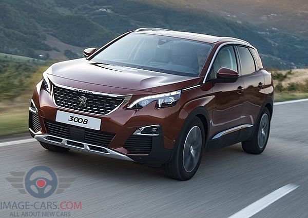 Front Left side of Peugeot 3008 of 2018 year