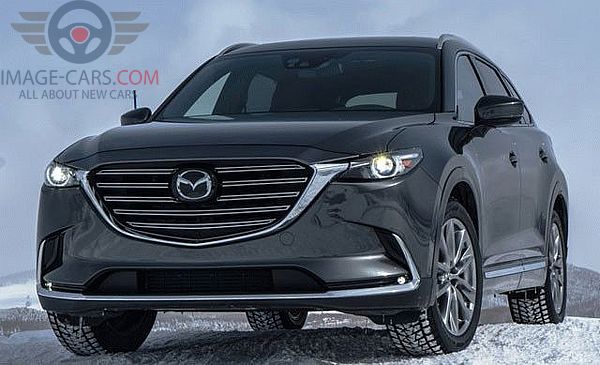 Front view of Mazda CX9 of 2018 year