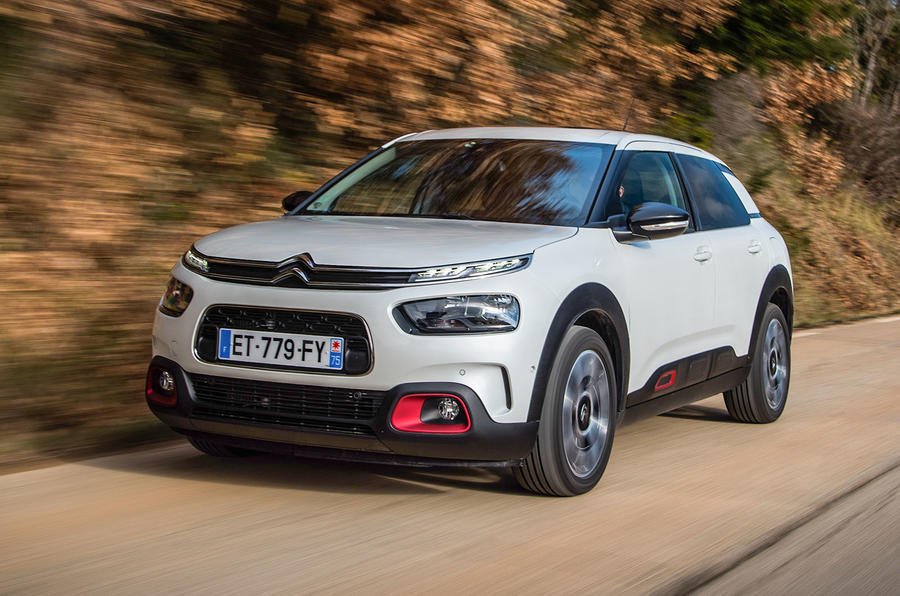 Front Left side of Citroen C4 Cactus of 2018 year