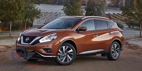 Front Left side of Nissan Murano of 2018 year