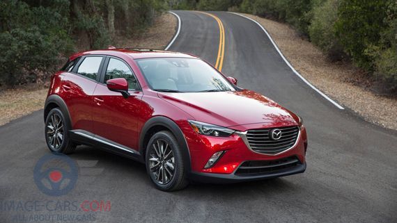 Front Right side of Mazda CX3 of 2017 year