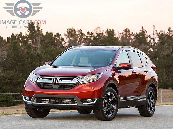 Front view of Honda CR-V of 2018 year