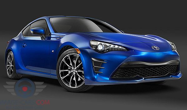 Front view of Toyota GT86 of 2017 year