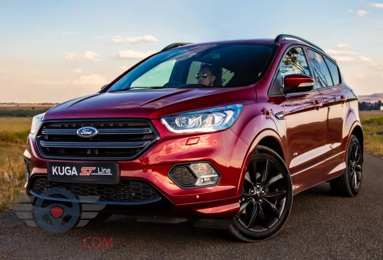 Front view of Ford Kuga of 2018 year