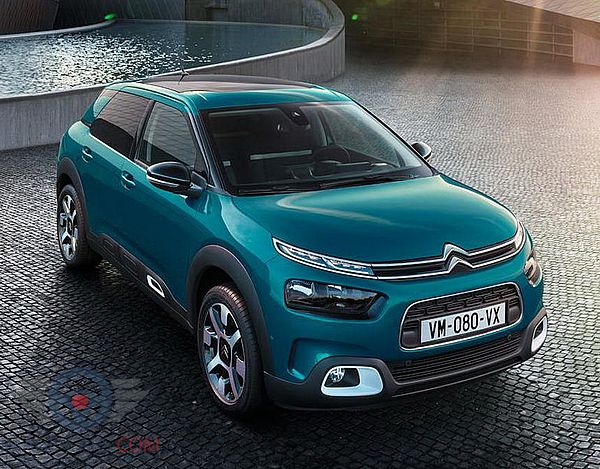 Front Left side of Citroen C4 Cactus of 2018 year