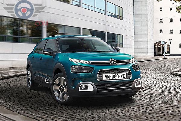 Front view of Citroen C4 Cactus of 2018 year