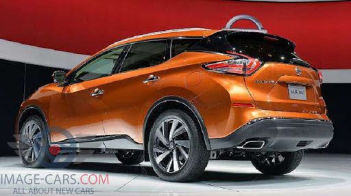 Rear Left side of Nissan Murano of 2018 year