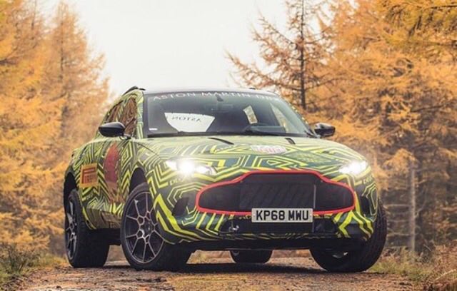 Here is the first look at the Aston Martin DBX