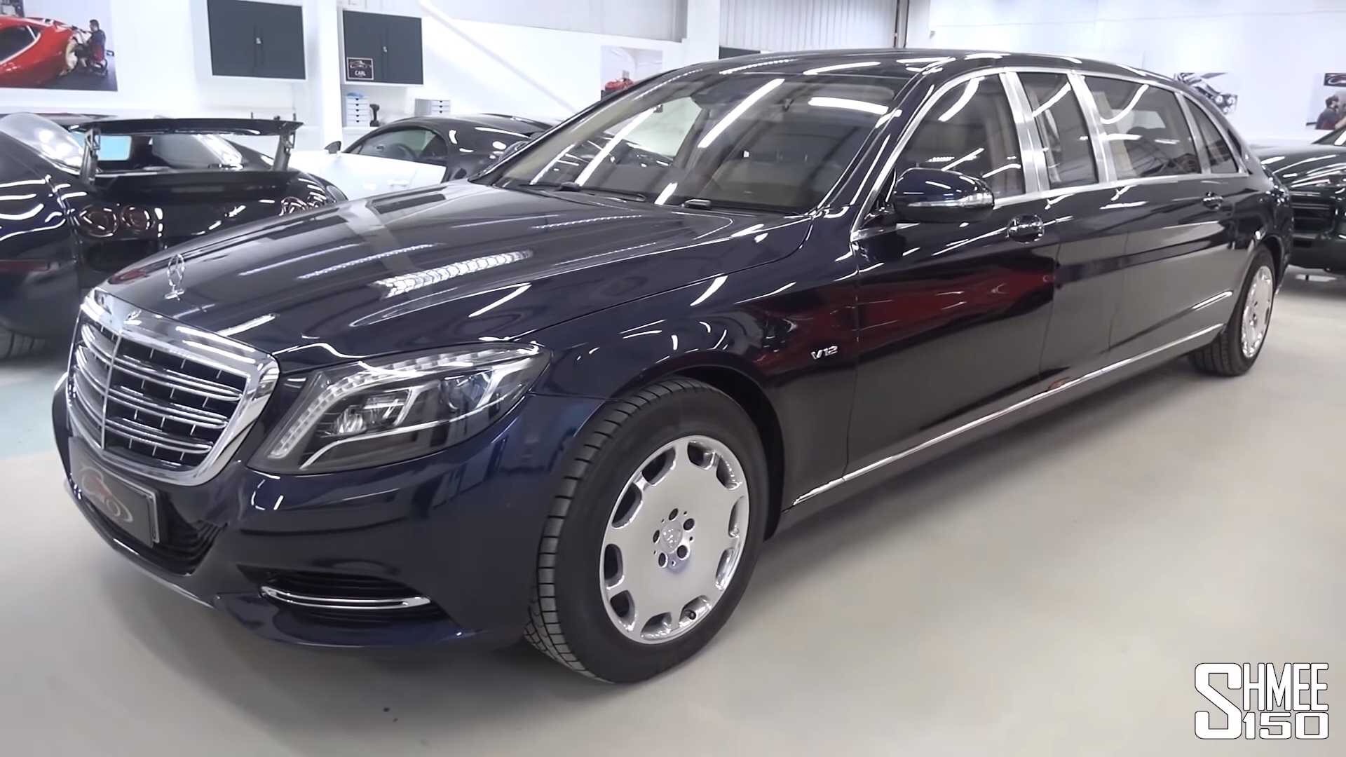 Have A Look Inside The Gigantic Mercedes-Maybach S600 Pullman
