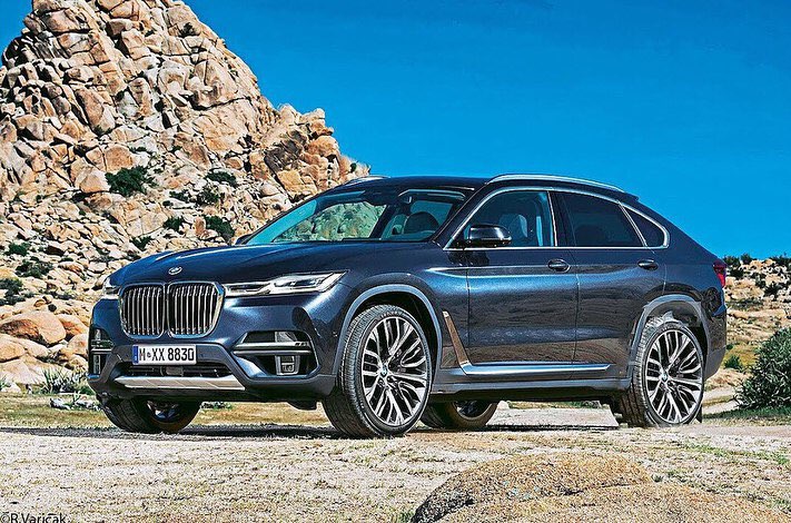 For the first time about the creation of the BMW X8