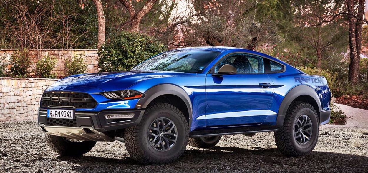 This Epic Ford Mustang Raptor Render Is So Bad It's Good