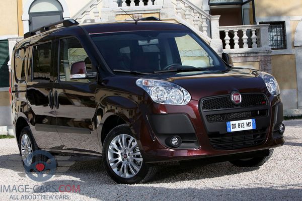 Front view of Fiat Doblo of 2018 year