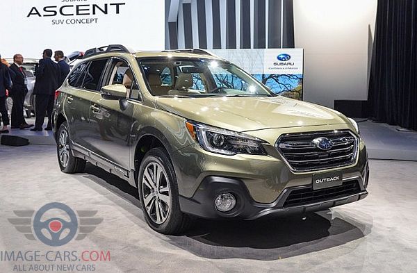 Front Right side of Subaru Outback of 2018 year