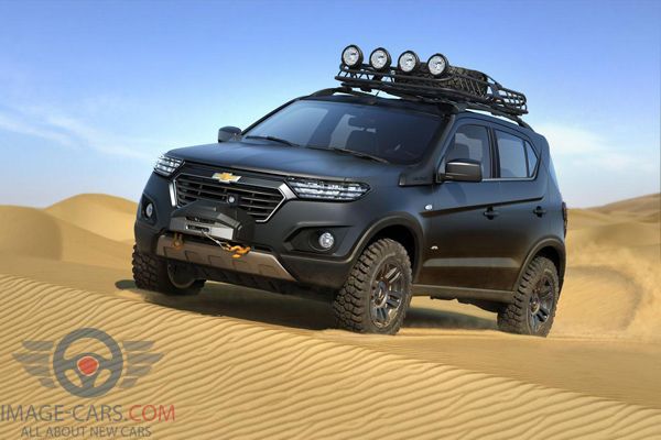 Front view of Chevrolet Niva of 2018 year