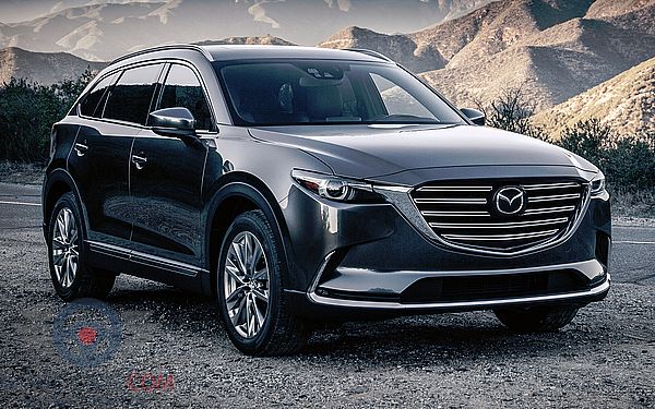Front Right side of Mazda CX9 of 2018 year