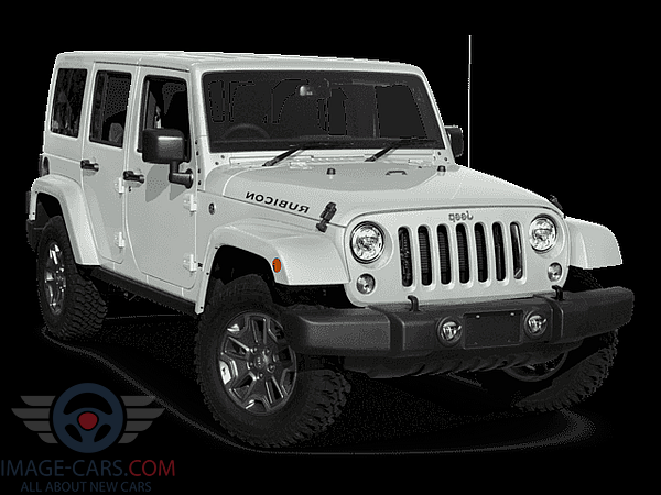 Front view of Jeep Wrangler of 2018 year