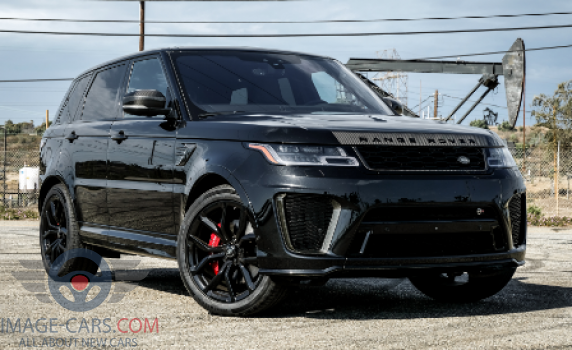 Front Right side of Range Rover Sport of 2018 year