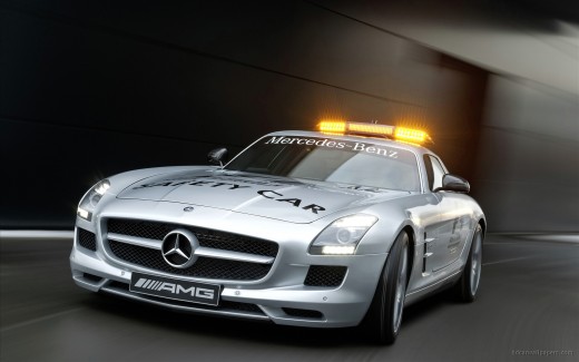 2010 Mercedes Benz SLS AMG F1 Safety Car 3 Wallpaper