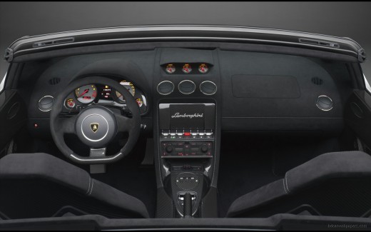 2011 Lamborghini Gallardo LP570 4 Spyder Performante Interior Wallpaper