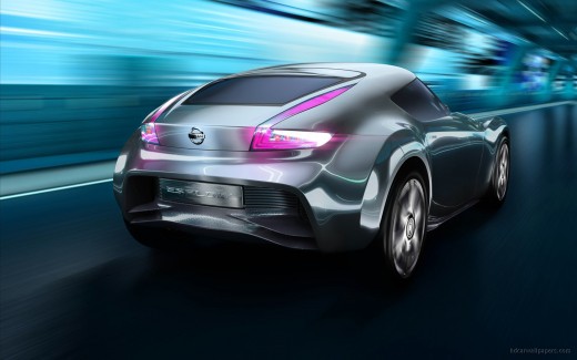 2011 Nissan Electric Sports Concept Car 2 Wallpaper