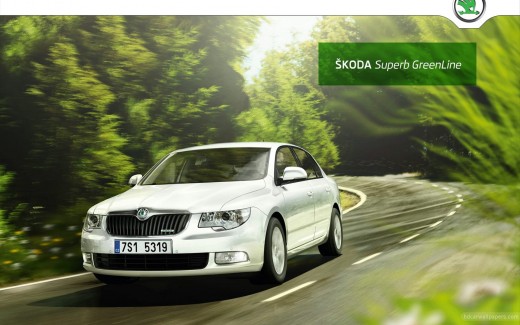 2011 Skoda Superb GreenLine Wallpaper