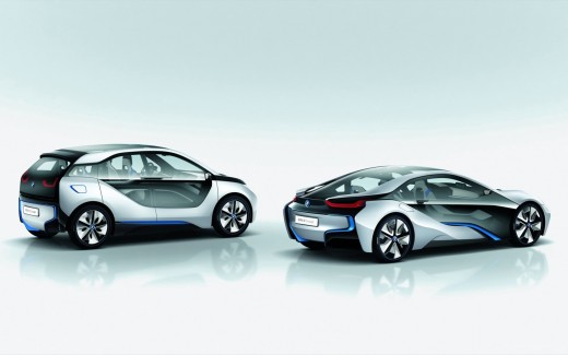 2012 BMW i8 & i3 Concept Cars 6 Wallpaper