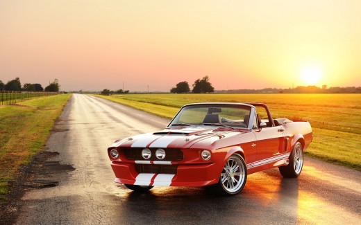 2012 Classic Shelby GT 500CR Convertible Wallpaper