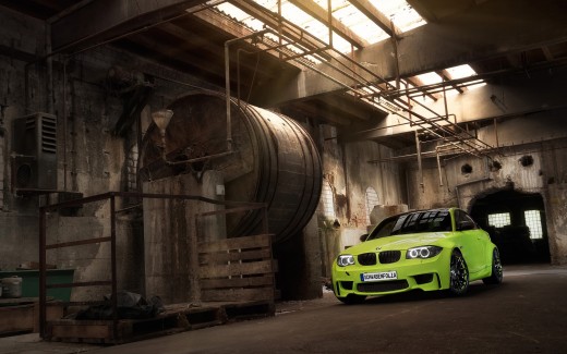 2013 BMW 1 Series M Coupe By SchwabenFolia Wallpaper