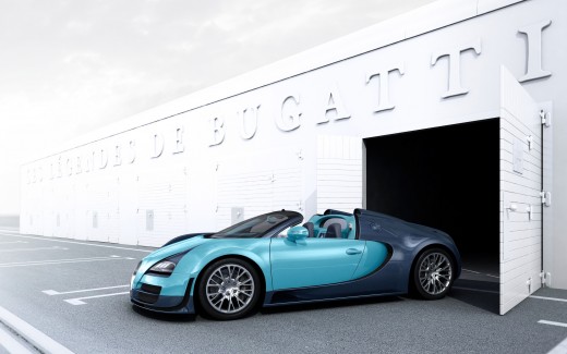 2013 Bugatti Veyron Grand Sport Vitesse Legend Jean Pierre Wimille 3 Wallpaper