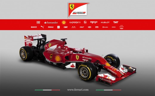 2014 Ferrari F14 T Wallpaper
