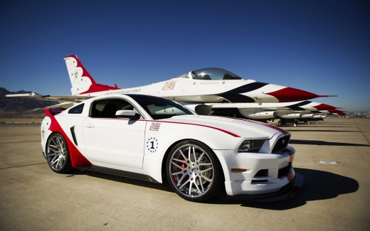 2014 Ford Mustang GT US Air Force Thunderbirds Edition Wallpaper