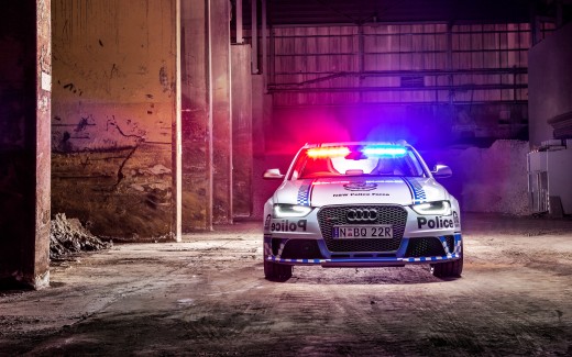 2015 Audi RS4 Avant Police Wallpaper