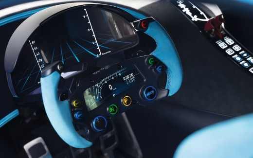 2015 Bugatti Vision Gran Turismo Interior Wallpaper