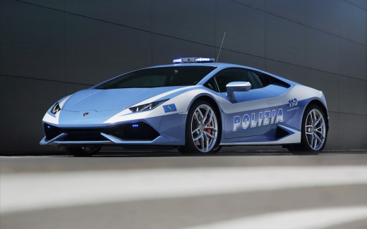 2015 Lamborghini Huracan LP610 4 Polizia Wallpaper