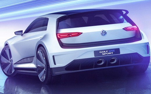 2015 Volkswagen Golf GTE Sport Concept 3 Wallpaper