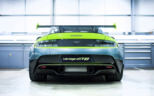 2016 Aston Martin Vantage GT8 Rear View Wallpaper