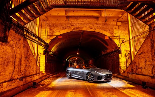 2016 Jaguar F Type SVR Park Avenue Tunnel Wallpaper