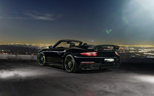 2016 TechArt Porsche 911 Convertible Rear Wallpaper