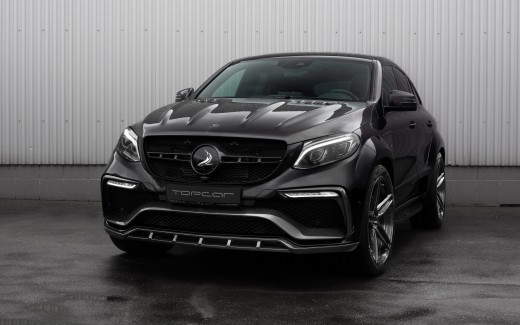 2016 TopCar Mercedes Benz GLE Inferno Black Carbon Wallpaper