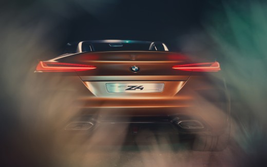 2017 BMW Concept Z4 Rear Wallpaper