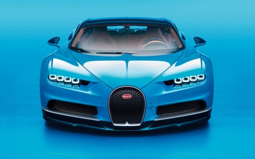 2017 Bugatti Chiron Geneva Autoshow Wallpaper