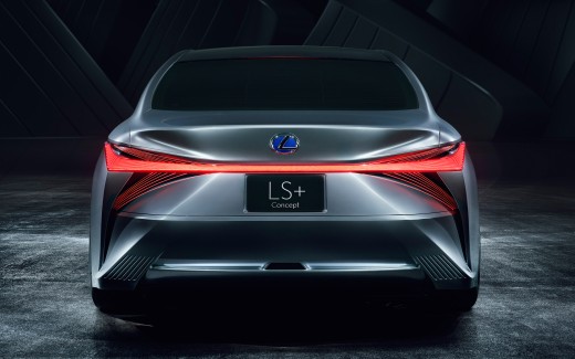 2017 Lexus LS Plus Concept 4K 4 Wallpaper